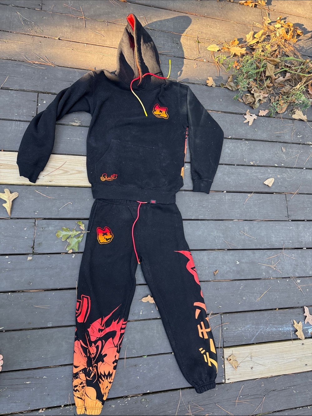 GamerSupps Sinder Anime Limited Edition Hoodie and Jogger size Small